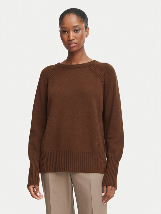 Marella Sweter Bella 2623366295 Brązowy Regular Fit