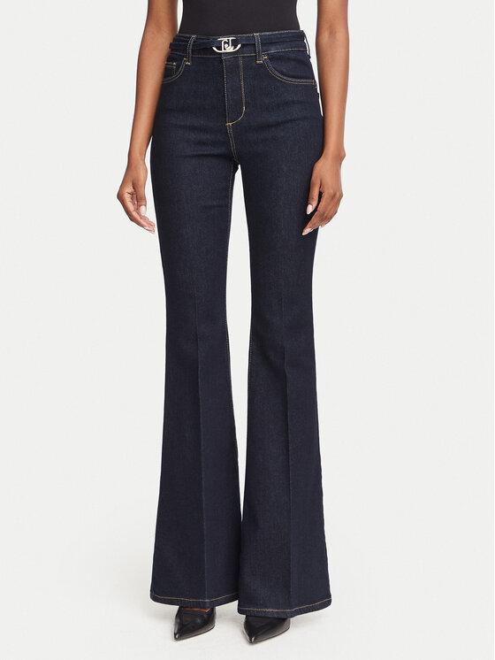Liu Jo Jeansy Tall UF6087 D0264 Granatowy Bootcut Fit