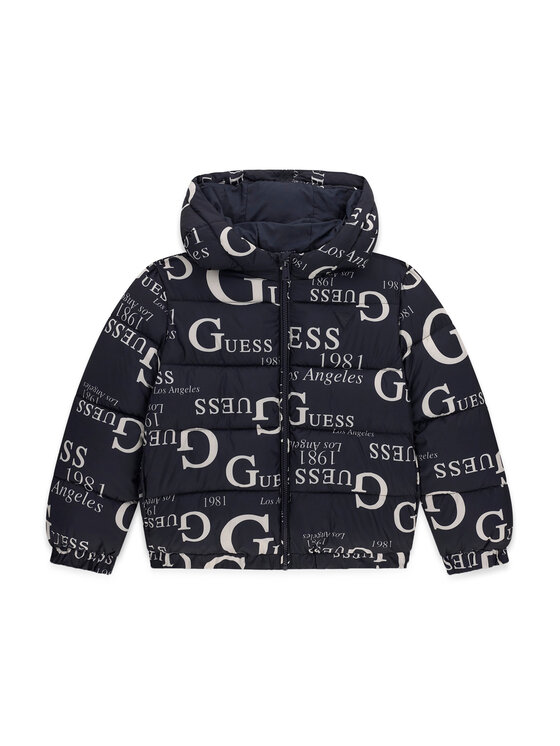 Guess Kurtka zimowa H6BL05 W4160 Granatowy Oversize