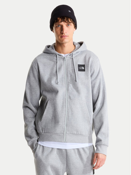 The North Face Bluza  Evo Box Hd NF0A8JAZCQO1 Szary Regular Fit