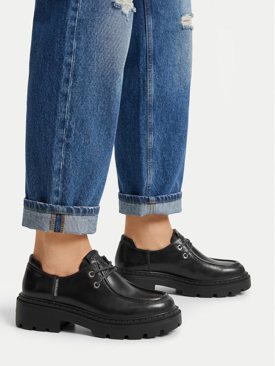 Guess Jeans Półbuty CEO-HY5389S-9 Czarny