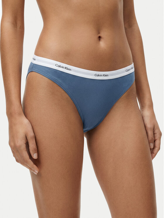 Calvin Klein Underwear Figi klasyczne LV00QD5358 Niebieski
