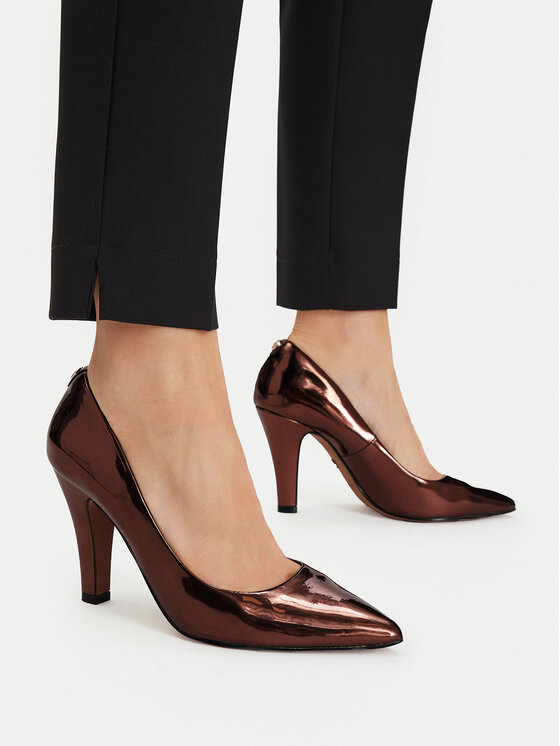 Nine West Czółenka CEO-CD25-320-1 Brązowy