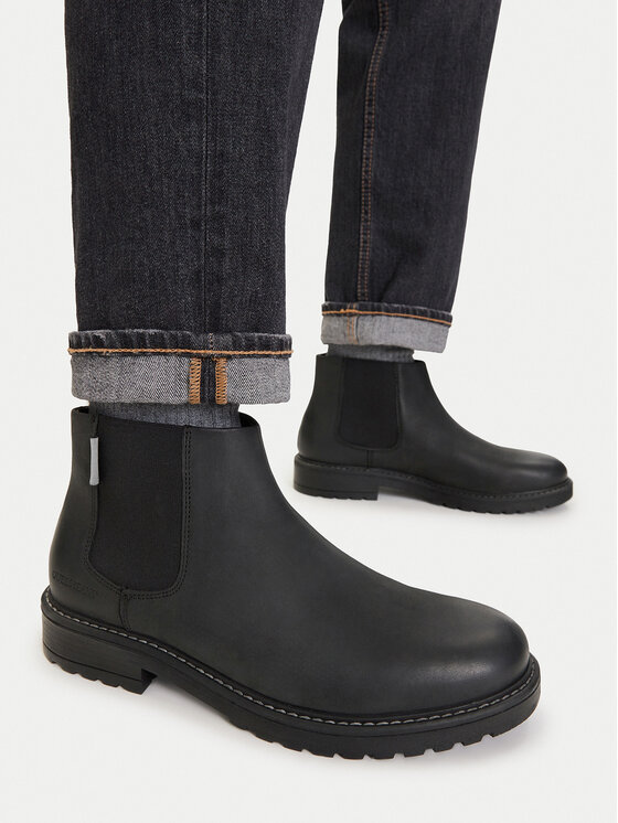 Guess Jeans Sztyblety CEO-ARMY-23 MI08 Czarny