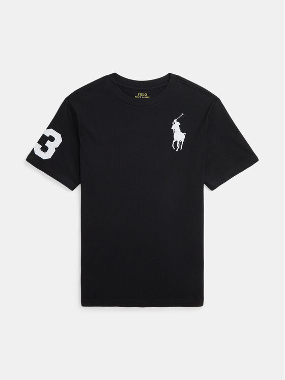 Polo Ralph Lauren T-Shirt 323832907055 Czarny Regular Fit