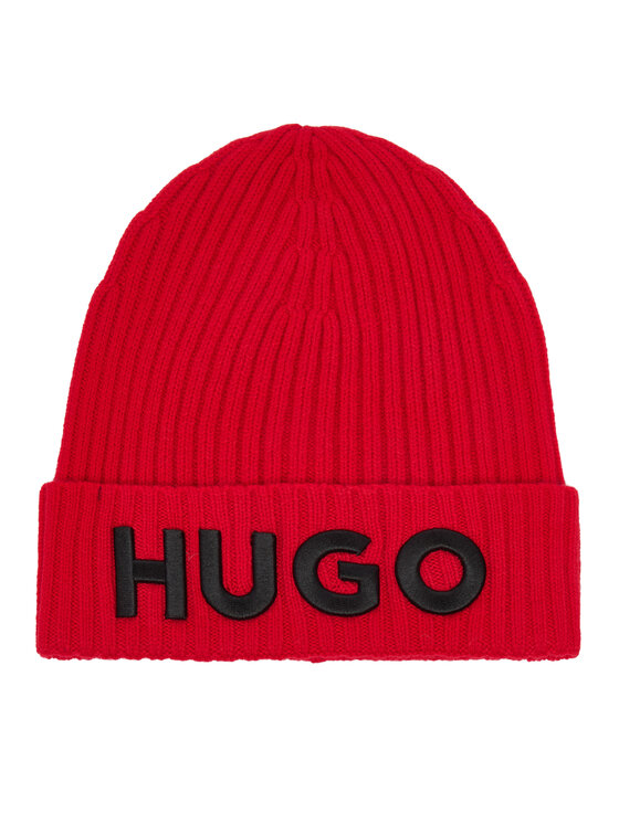 HUGO Czapka 50527804 Czerwony