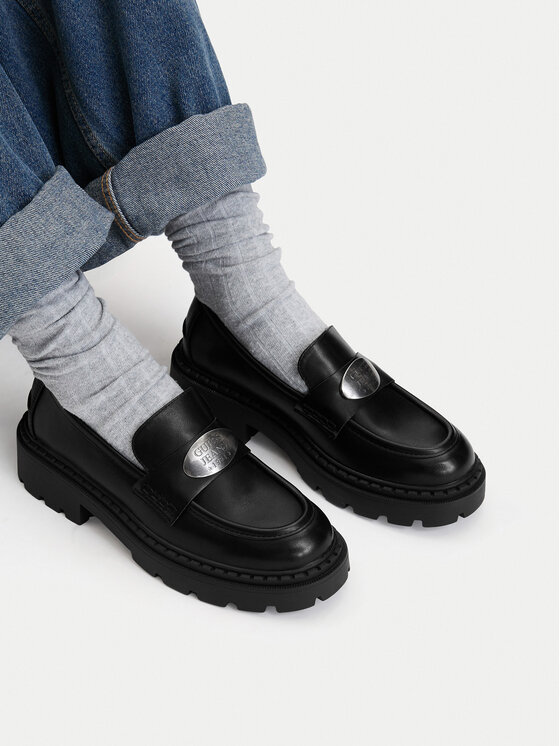 Guess Jeans Loafersy CEO-WS5389S-4 Czarny