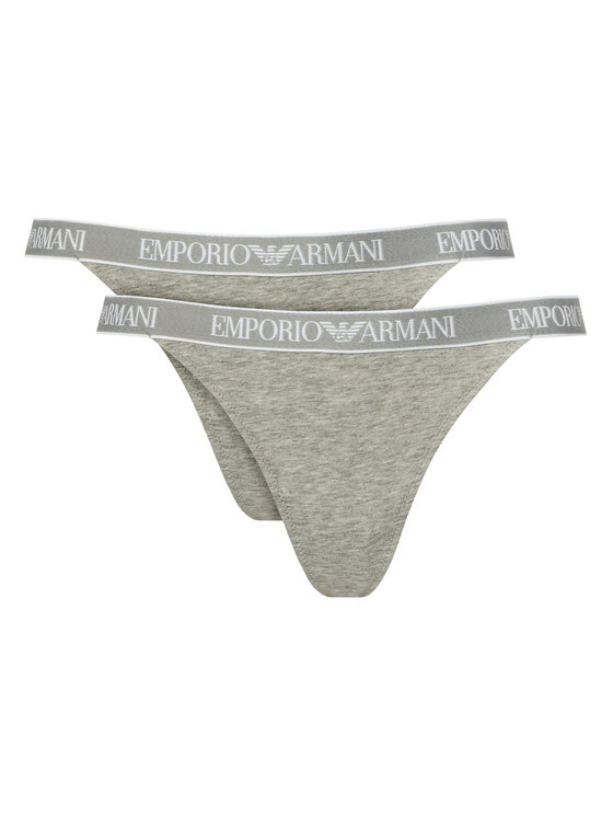 Emporio Armani Underwear Komplet stringów EW000405 AF19026 M8194 Szary