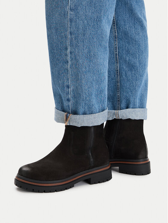 Caprice Botki 9-25401-45 Czarny