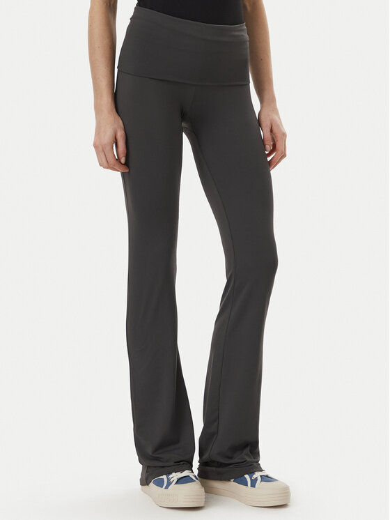Guess Legginsy V6YB24 K4713 Szary Regular Fit