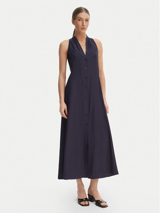 Marella Sukienka letnia Emme by Marella Girino 2615221031 Granatowy Regular Fit