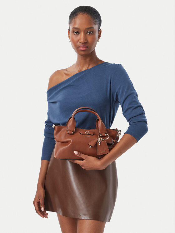 Guess Torebka Suzy Mini HWBG23 22760 Brązowy