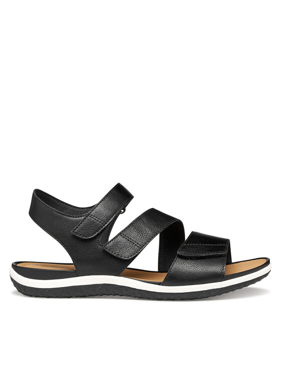 Geox Sandały D Sandal Vega D35R6A 000BC C9997 Czarny