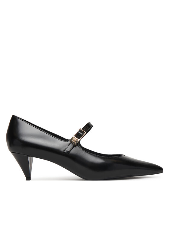 Tommy Hilfiger Czółenka Low Pump Abrasivato FW0FW09321 Czarny