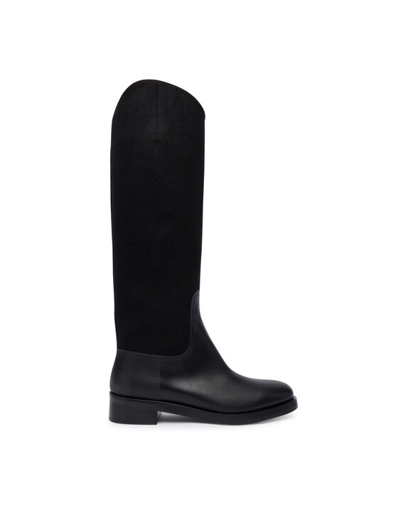 Max Mara Oficerki Cavalierewk 2524796112600 Czarny