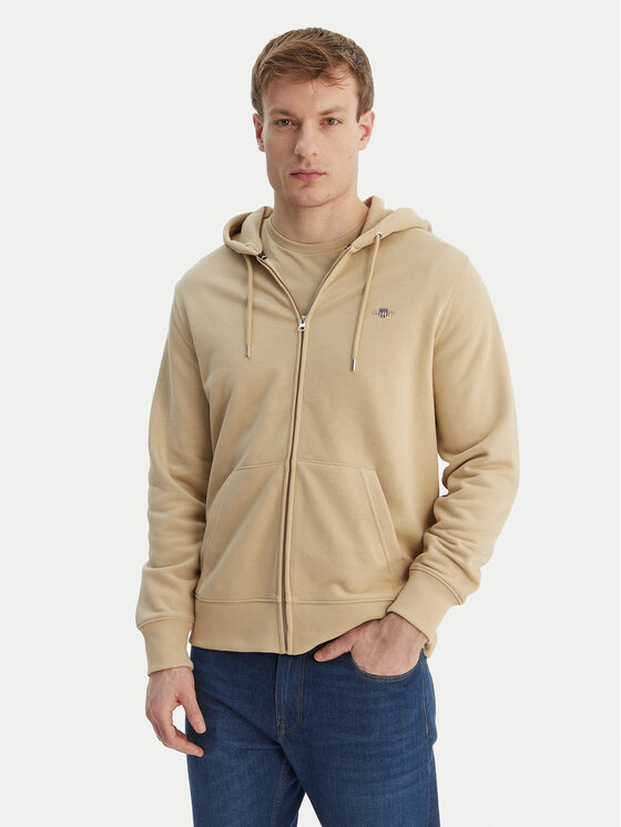 Gant Bluza Shield 2007059 Beżowy Regular Fit