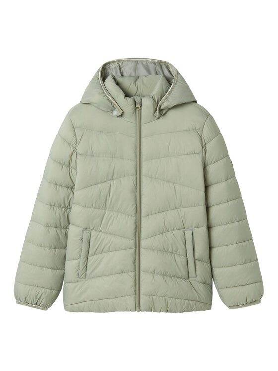 NAME IT Kurtka zimowa 13241672 Zielony Regular Fit