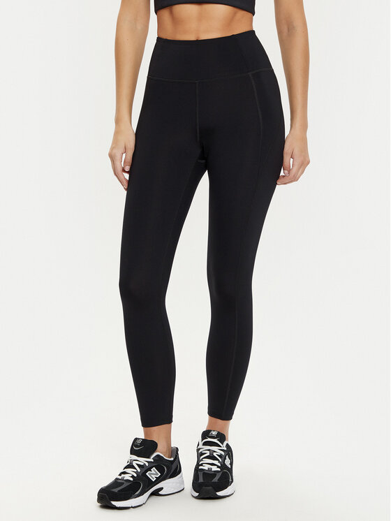 Girlfriend Collective Legginsy Compressive 4008 Czarny Slim Fit