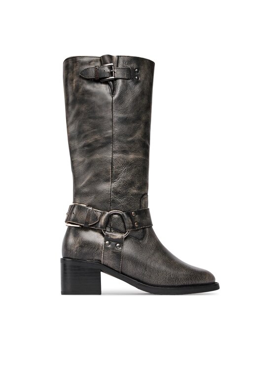Bronx Kozaki High boots 14291-A Czarny
