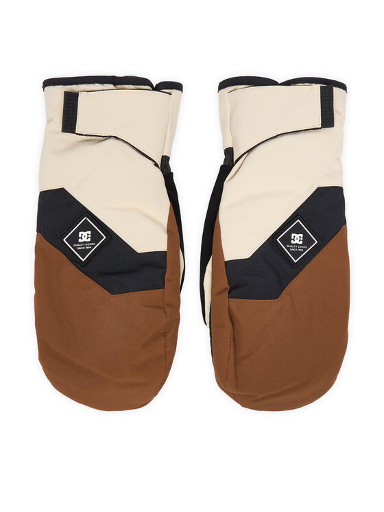 DC Shoes Rękawice narciarskie Franchise ADYHN03029 Brązowy