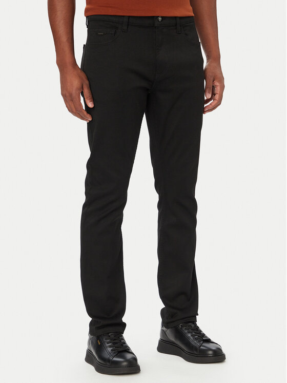 BOSS Jeansy BOSS x ASTON MARTIN Delaware 50556583 Czarny Slim Fit