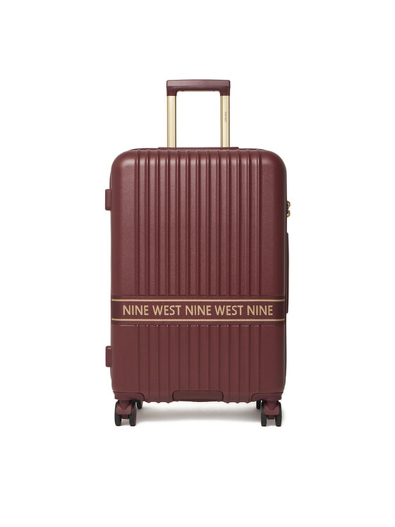 Nine West Walizka średnia CEO-NW-M-002-10 Bordowy