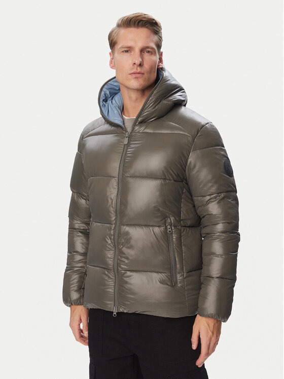 Save The Duck Kurtka zimowa D31280M LOVE21 Szary Regular Fit