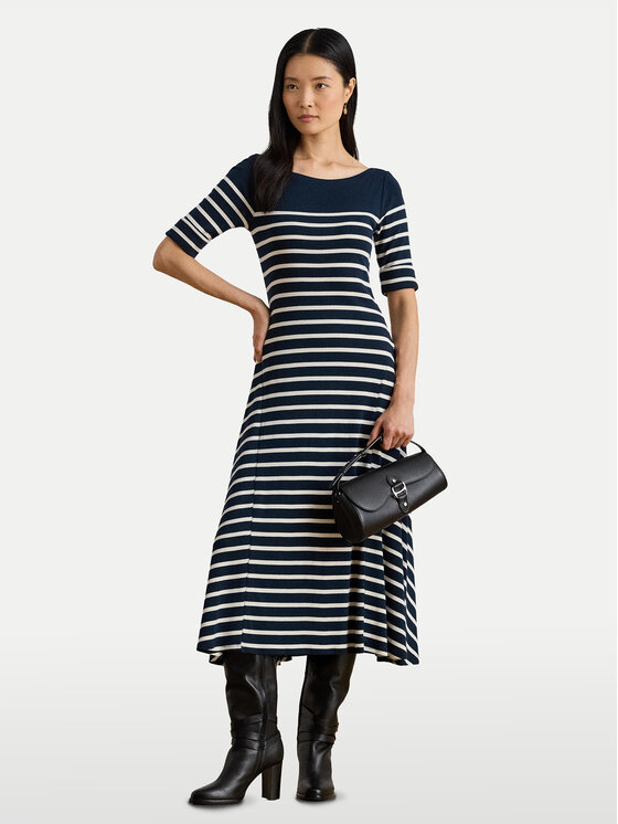 LAUREN RALPH LAUREN Sukienka codzienna 200P03739001 Granatowy Regular Fit