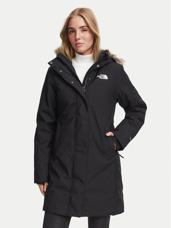 The North Face Parka Arctic NF0A84J2 Czarny Regular Fit