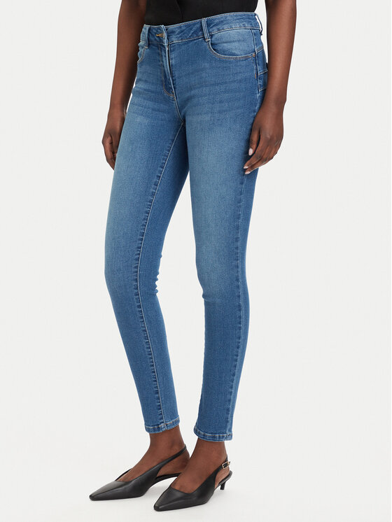 Morgan Jeansy 241-PARDA Niebieski Slim Fit