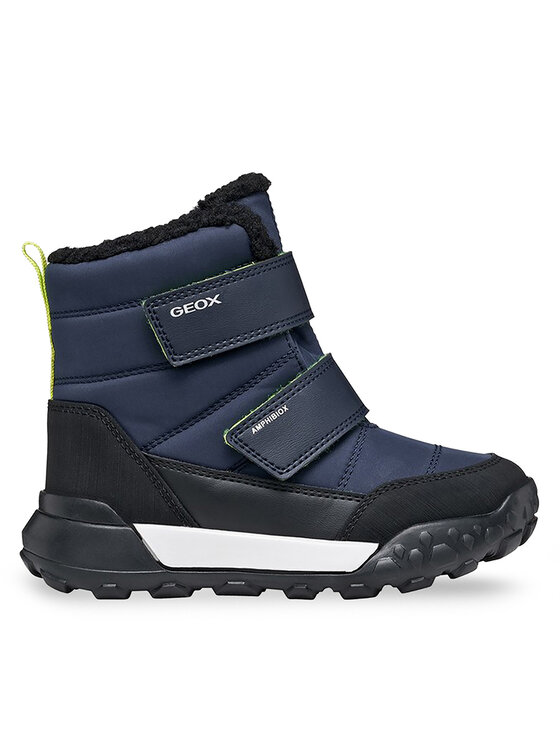 Geox Śniegowce J Trekkyup Boy B Abx J66MBA 0FU54 C0749 S Granatowy