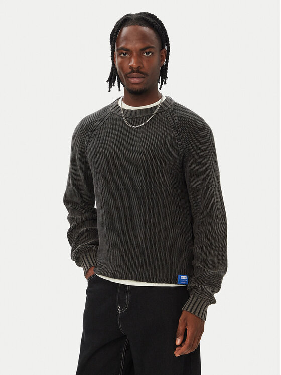 HUGO Sweter Sondye-1 50571274 Czarny Relaxed Fit
