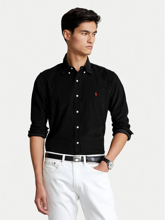 Polo Ralph Lauren Koszula 710853123003 Czarny Custom Fit