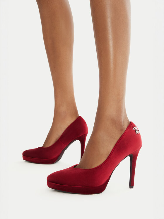 Juicy Couture Szpilki EO-C5168-1 Bordowy
