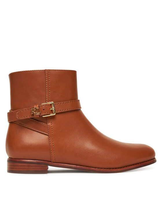 LAUREN RALPH LAUREN Botki Brooke Bt 2 802974382001 Brązowy