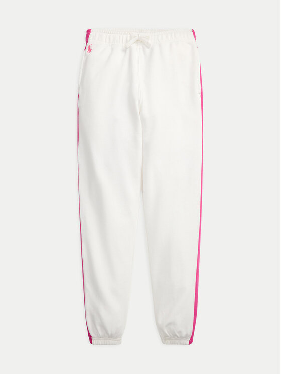 Polo Ralph Lauren Spodnie dresowe 313957361001 Biały Regular Fit