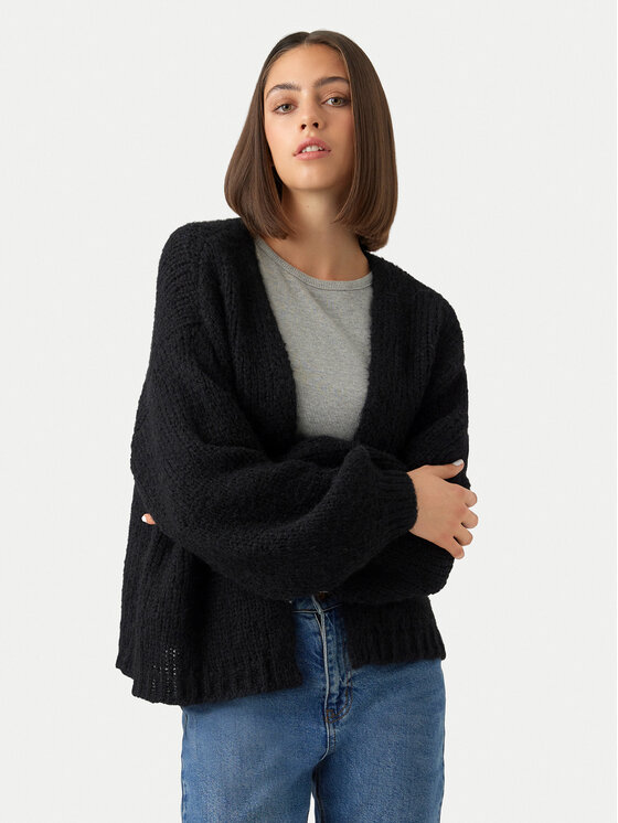 Vero Moda Kardigan Maybe 10273101 Czarny Oversize