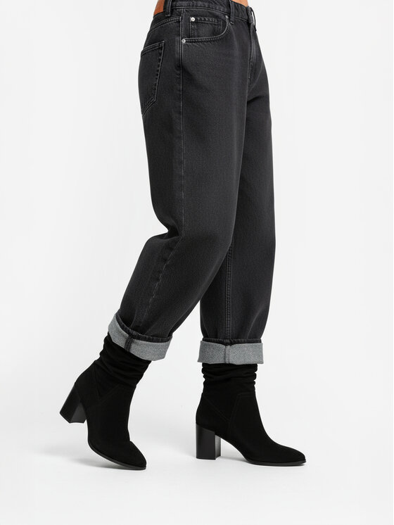 Nine West Botki CEO-JAMILAH-01 Czarny