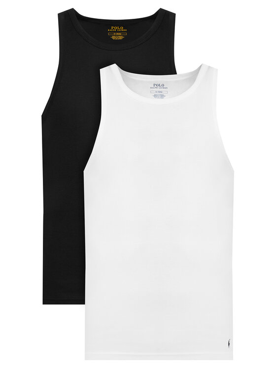 Polo Ralph Lauren Komplet tank topów 714959333002 Czarny Slim Fit