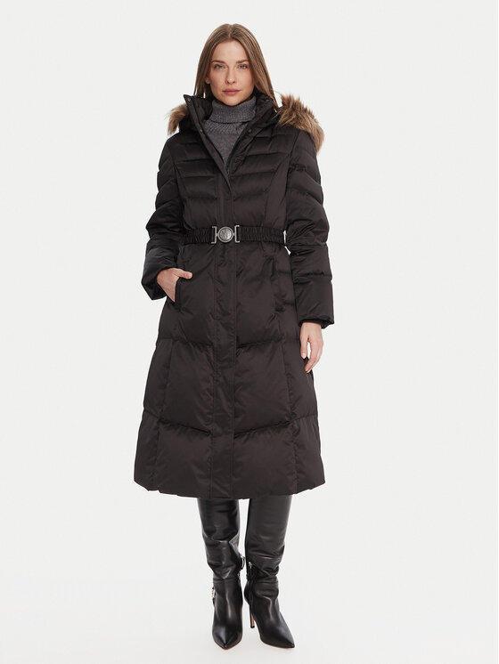 Guess Kurtka puchowa W5BL29 W2802 Czarny Regular Fit