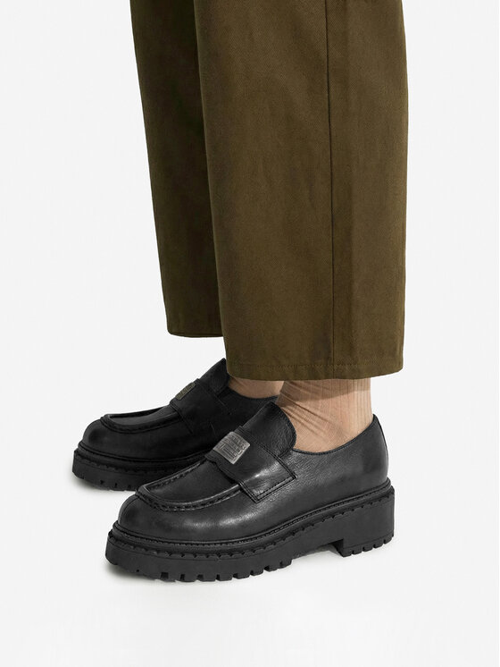 G-Star Raw Loafersy EO-DOLUNAY-25FW05 Czarny
