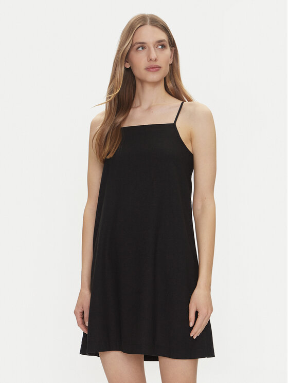 JJXX Sukienka letnia Breeze 12269732 Czarny Loose Fit