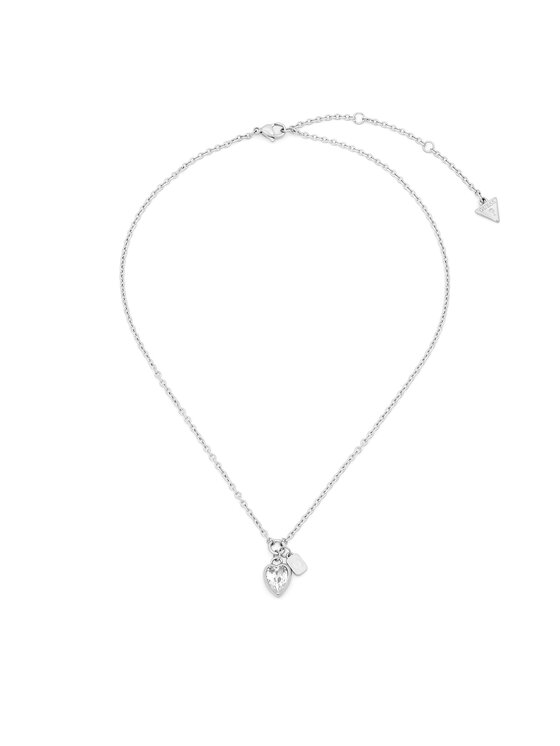 Guess Naszyjnik JUBN06359JWRHT/U Srebrny