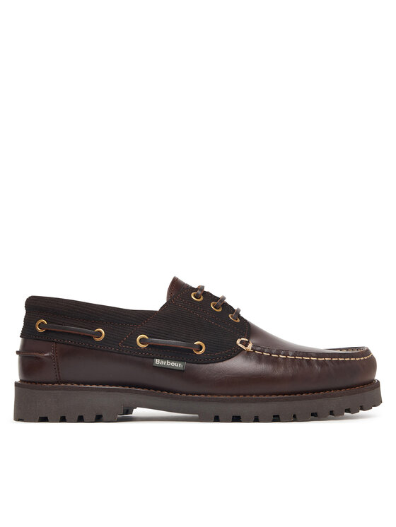Barbour Półbuty Deck Boat MFO0795BR98 Brązowy ciemny