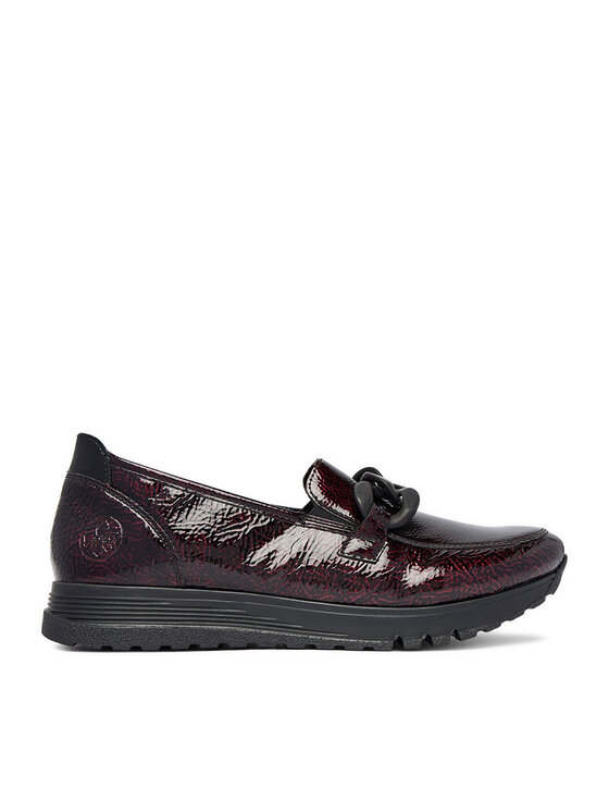 Rieker Mokasyny CEO-49051-35 Bordowy