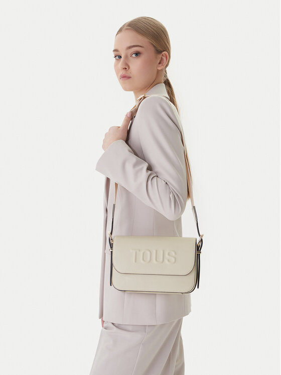 TOUS Torebka Brenda 2002106501 Kremowy