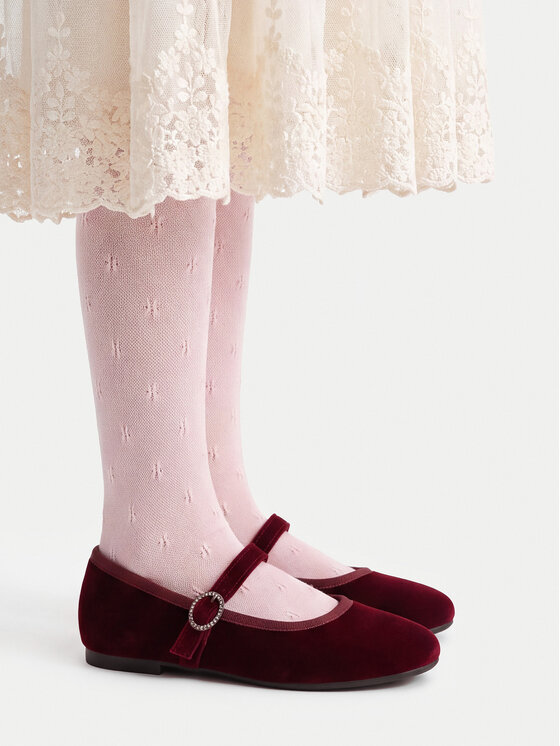 DeeZee Baleriny CEO-CM251226-12 Bordowy