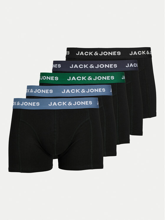 Jack & Jones Komplet bokserek 12254366 Czarny