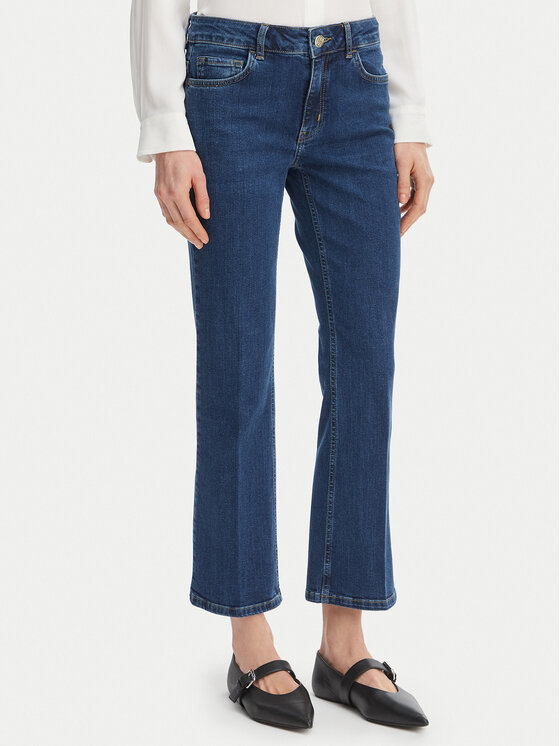 Marella Jeansy 2615181061 Granatowy Slim Fit