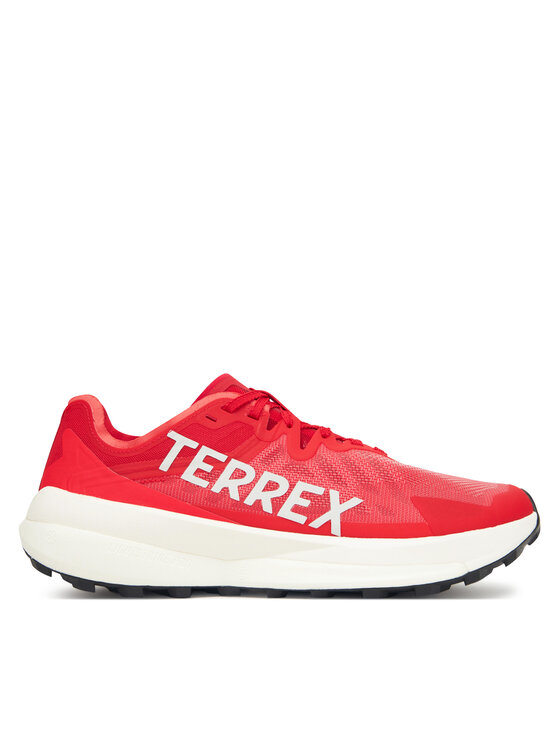 adidas Buty do biegania Terrex Agravic Speed Trail JR4029 Czerwony